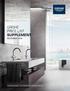GROHE PRICE LIST SUPPLEMENT