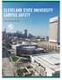 CLEVELAND STATE UNIVERSITY CAMPUS SAFETY Annual Report