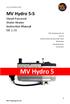 MV Hydro 5. MV Hydro 5-S Diesel Powered Water Heater Instruction Manual Ed MV Heating UK Ltd