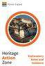 Heritage Action Zone. Explanatory Notes and Guidance