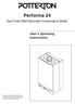 Performa 24. Gas Fired Wall Mounted Combination Boiler. User s Operating Instructions