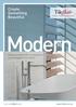 Modern. Create Something Beautiful. Keep up-to-date with a contemporary style throughout your home.   TILEFLAIR STYLE GUIDE