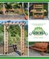 arboria.com Custom-quality garden structures & hardwood furniture Product Catalog
