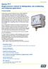 Single pressure controls for Refrigeration, Air-conditioning and Heatpump applications