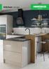 05 Kitchen inspiration. 48 Internal accessories. Welcome to the Homebase Kitchens brochure. Handles
