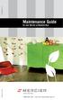 Maintenance Guide. for your Mercier prefinished floor PRINTED IN CANADA SP-CAREGUBIL 04-15