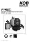 Operation and Maintenance Instructions PYROT 100 to 540