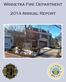 Winnetka Fire Department Annual Report