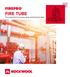 FIRE TUBE Fire protection for process pipes and structural steel