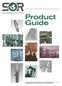 Product Guide Registered Quality System to ISO 9001:2008