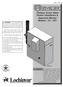 Outdoor Armor Water Heater Installation & Operation Manual Models: