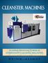 LEADING MANUFACTURER IN COMPONENT CLEANING MACHINES