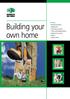 Building your own home