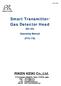 Smart Transmitter/ Gas Detector Head