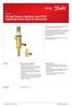 Hot gas bypass regulator, type CPCE Liquid gas mixer, type LG (accessory)