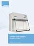 Laboratory Equipment LAMINAR FLOW CABINETS ENVAIR ECO AIR H ISO CLASS 3 HORIZONTAL PRODUCT PROTECTION CABINET