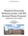 Shepherd University Wellness Center AE 481 Revised Thesis Proposal