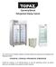 Operating Manual Refrigerated Display Cabinet