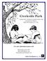 Creekside Park. For sales information please call: ..another fine community of quality homes and unsurpassed value by Malta Development Co., Inc.