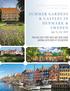SUMMER GARDENS & CASTLES IN DENMARK & SWEDEN