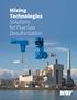 Mixing Technologies Solutions for Flue Gas Desulfurization