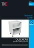 QUICKCAB. Technical Guide. Standard & Vero carcases QUICKCAB. May. Date of print/release