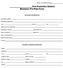 Fire Protection District Business Pre-Plan Form
