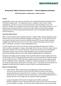 Brewmaster Edition Chronical Fermenter 1 Barrel Supplemental Report