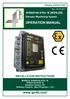 OPERATION MANUAL.   W4005V46-SYSx /B (BÜHLER) INSTALLATION INSTRUCTIONS. Elevator Monitoring System