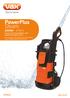PowerPlus Steam. 2000W VPW2S Powerful Pressure Washer with Steam Cleaning Function. vax.co.uk VPW2S
