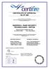 CERTIFICATE OF APPROVAL No CF 388 INGERSOLL RAND SECURITY TECHNOLOGIES - BRITON