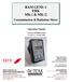 RAM GENE-1 ERK. Contamination & Radiation Meter. Operating Manual. Document #PRIR90N2.DOC Version 2.2 October 2009