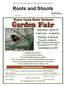 Roots and Shoots. Monroe County Master Gardener Association. Member News 2. Garden Fair musings and committees Pruning overgrown apple trees