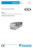 Databook. Air cooled screw chillers EWAD~C- Performance according to EN Code: CSS - Rev. 9.0 Printing date: 5/16/2014