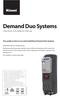 Demand Duo Systems. Your guide on how to use and install Rinnai Demand Duo Systems