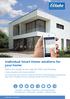 Individual Smart Home solutions for your home