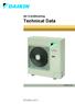 Air Conditioning. Technical Data EEDEN RZQSG-L(8)Y1