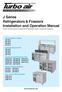 J Series Refrigerators & Freezers Installation and Operation Manual
