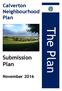 Calverton Neighbourhood Plan. Submission Plan. The Plan
