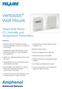 Ventostat Wall Mount. Amphenol. Telaire Wall Mount CO 2. , Humidity and Temperature Transmitters. Advanced Sensors. Features: