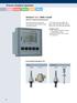 Inductive Conductivity Measurement. Simultaneous display of conductivity/ resistance/salinity and temperature; large measurement symbol.