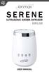 Thank you for purchasing the Ionmax Serene ION138 Ultrasonic Aroma Diffuser. The Ionmax Serene reintroduces moisture into the air to help you