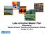 Lake Arlington Master Plan. Presented by Randle Harwood, Planning and Development Director October 27, 2015