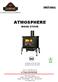 ATMOSPHERE WOOD STOVE. Conforms to UL Std Certified to ULC Std. S627. June 1 st, 2013 Reviewed ATMOSPHERE