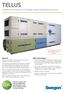 TELLUS. Complete HVAC substation for air handling, cooling, heating and hot tap water. Main advantages. General
