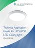 Technical Application Guide for UPSHINE LED Ceiling light