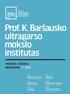 Prof. K. Baršausko ultragarso mokslo institutas