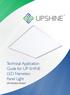Technical Application Guide for UP-SHINE LED Frameless Panel Light UP-PL W-P