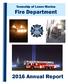 Township of Lower Merion Fire Department Annual Report