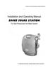 Manual of Solar Pump Station SR882 for Split Pressurized Solar Hot water System